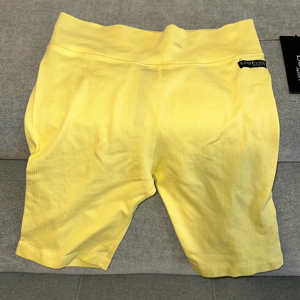 NWT BEBE Biker Shorts